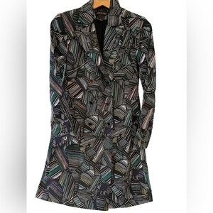 🔥🖤Duro Olowu designer jacket size XS. Stunning black jacket w/ great details!